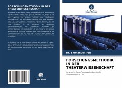 Cover FORSCHUNGSMETHODIK IN DER THEATERWISSENSCHAFT