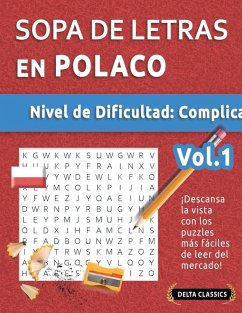 SOPA DE LETRAS EN POLACO - NIVEL DE DIFICULTAD Cover SOPA DE LETRAS EN POLACO - NIVEL DE DIFICULTAD