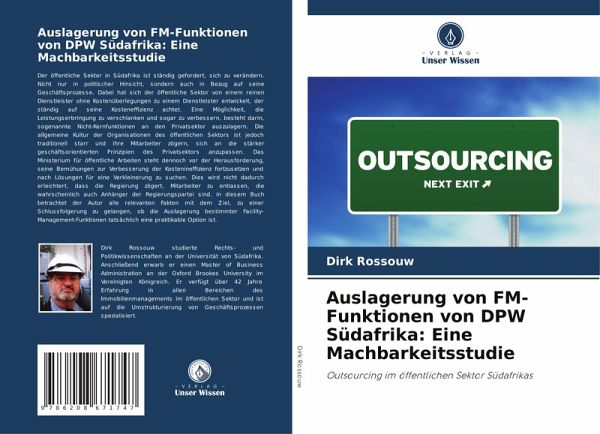 Auslagerung von FM-Funktionen von DPW Südafrika: Eine Machbarkeitsstudie