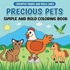 Precious Pets Simple and Bold Coloring Book