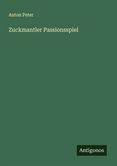 Cover Zuckmantler Passionsspiel