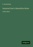 Immanuel Kant's Sämmtliche Werke Immanuel Kant's Sämmtliche Werke