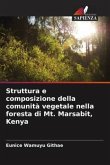 Struttura e composizione della comunità vegetale nella foresta di Mt. Marsabit, Kenya