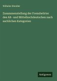 Zusammenstellung der Fremdwörter des Alt- und Mittelhochdeutschen nach sachlichen Kategorien