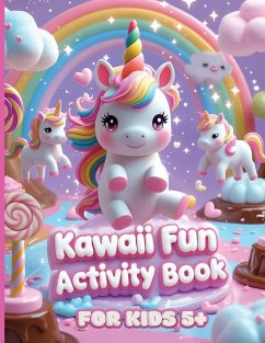 Cover Kawaii Fun Activity Book for Kids 5+