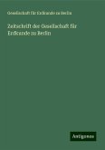 Zeitschrift der Gesellschaft für Erdkunde zu Berlin