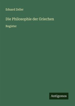 Cover Die Philosophie der Griechen