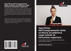 Specifiche dell'insegnamento della scrittura accademica negli istituti di istruzione superiore - Gayubova, Komila