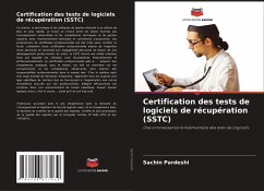 Cover Certification des tests de logiciels de récupération (SSTC)