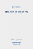 Tradition as Testimony (eBook, PDF)