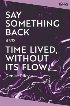 Say Something Back and Time Lived, Without Its Flow (eBook, ePUB) Cover Say Something Back and Time Lived, Without Its Flow (eBook, ePUB)