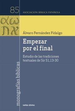 Cover Empezar por el final (eBook, ePUB)