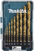 Makita Bohrer-Set HSS 10tlg Makita Bohrer-Set HSS 10tlg
