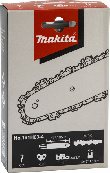 Makita Sägekette 40cm 1,1mm 3/8 HM Makita Sägekette 40cm 1,1mm 3/8 HM