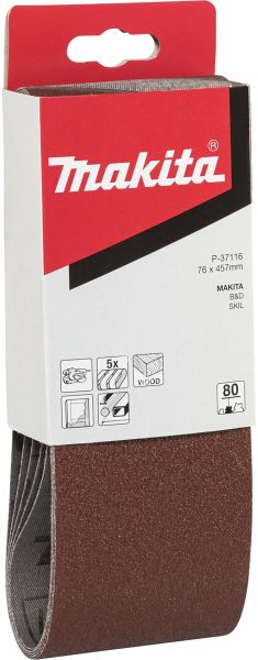 Makita Schleifband 76x457mm K80 Makita Schleifband 76x457mm K80
