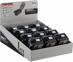 Makita Display 12x Impact Black Bit-Set 31-tlg.