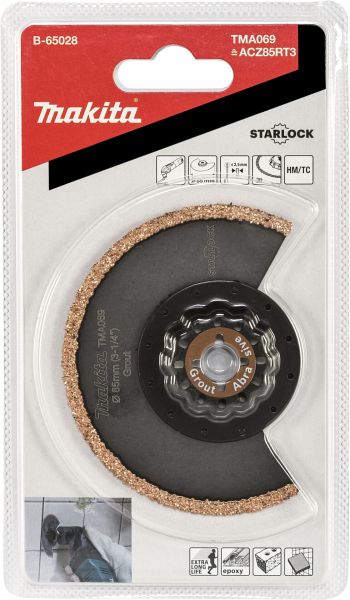 Makita HM-Segmentsägeblatt 85 TMA069 Makita HM-Segmentsägeblatt 85 TMA069