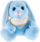 Heunec 841956 - Hase Milchschnute blau mit Lätzchen 'Frohe Ostern', 25cm Heunec 841956 - Hase Milchschnute blau mit Lätzchen 'Frohe Ostern', 25cm