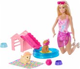 Barbie Puppy Pool Party - Aloha Blonde Barbie Puppy Pool Party - Aloha Blonde