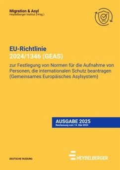 EU-Richtlinie 2024/1689 (GEAS) - Institut, Heydelberger