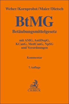 Cover Betäubungsmittelgesetz. BtMG