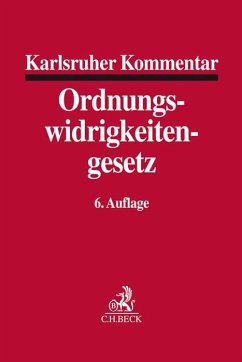 Cover Karlsruher Kommentar zum Gesetz über Ordnungswidrigkeiten. OWiG