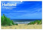 Holland - Die Nordsee von Zandvoort bis Breskens (Wandkalender 2026 DIN A3 quer), CALVENDO Monatskalender