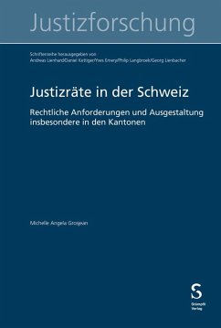 Cover Justizräte in der Schweiz