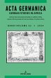 Acta Germanica - Bild 1