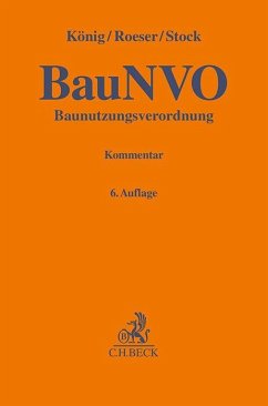 Cover Baunutzungsverordnung. BauNVO