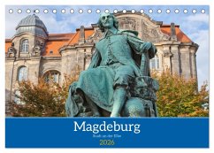 Cover Magdeburg - Landeshauptstadt Sachsen-Anhalts (Tischkalender 2026 DIN A5 quer), CALVENDO Monatskalender