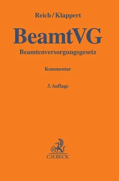 Beamtenversorgungsgesetz - Reich, Andreas; Klappert, Sebastian