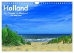 Holland - Die Nordsee von Zandvoort bis Breskens (Wandkalender 2026 DIN A4 quer), CALVENDO Monatskalender