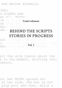 Cover Behind the Scripts Stories in Progress