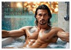 Heiße Kerle im Badeschaum - Muskeln, Tattoos und Wasserspiele (Wandkalender 2026 DIN A2 quer), CALVENDO Monatskalender