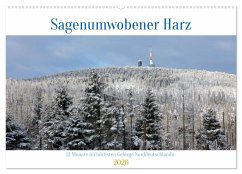 Cover Sagenumwobener Harz (Wandkalender 2026 DIN A2 quer), CALVENDO Monatskalender
