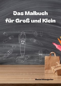 Cover Das Malbuch - für Groß und Klein A4