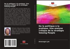 Cover De la politique à la pratique. Une analyse critique de la stratégie Valuing People