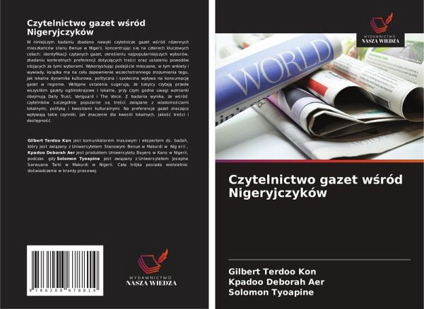 Czytelnictwo gazet w¿ród Nigeryjczyków Czytelnictwo gazet w¿ród Nigeryjczyków