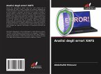 Analisi degli errori XAFS