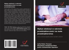 Cover Wp¿yw edukacji w zakresie przedsi¿biorczo¿ci na ma¿e przedsi¿biorstwa