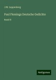 Paul Flemings Deutsche Gedichte Paul Flemings Deutsche Gedichte