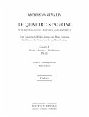 The Four Seasons, Concerti Op. 8; No. 2 in G minor RV315 Summer (Harpsichord Part)
