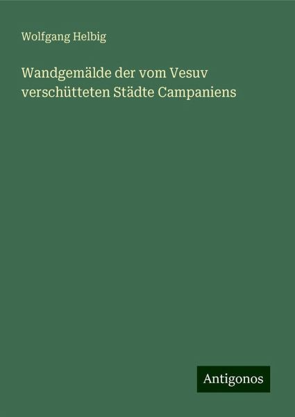 Wandgemälde der vom Vesuv verschütteten Städte Campaniens