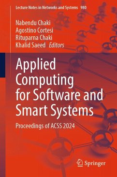 Cover Applied Computing for Software and Smart Systems (eBook, PDF)