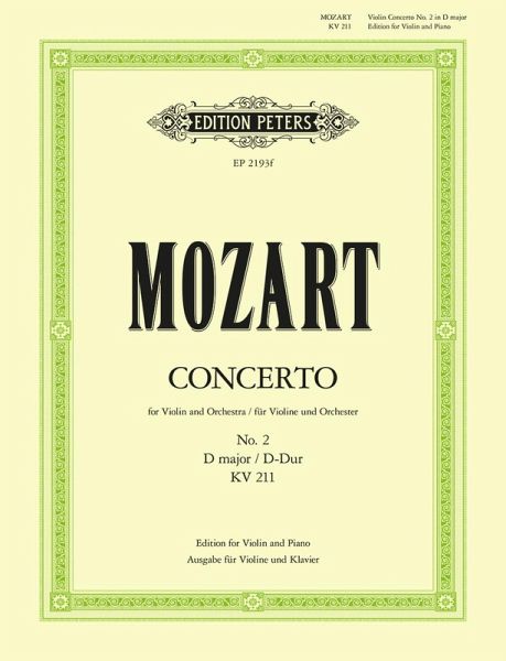Concerto No. 2 in D K211