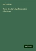 Ueber den Sprachgebrauch des Aristoteles