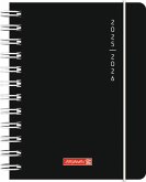 BRUNNEN Schülerkalender (2025/2026) "Plain Black", 1 Seite = 1 Tag, A6, 352 Seiten, PP-Umschlag, schwarz BRUNNEN Schülerkalender (2025/2026) "Plain Black", 1 Seite = 1 Tag, A6, 352 Seiten, PP-Umschlag, schwarz