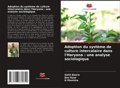 Cover Adoption du système de culture intercalaire dans l'Haryana : une analyse sociologique