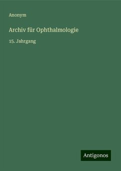 Archiv für Ophthalmologie - Anonym